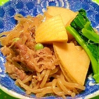 郷土食☆孟宗筍と牛肉の煮物